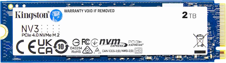 Kingston NV3 2TB M.2 NVMe