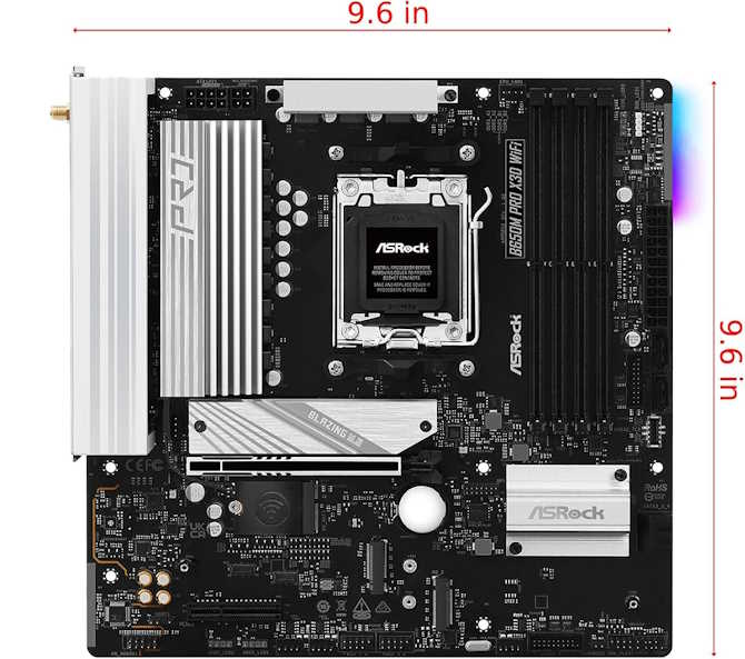 ASRock B650M Pro X3D WiFi 6E - Image 3