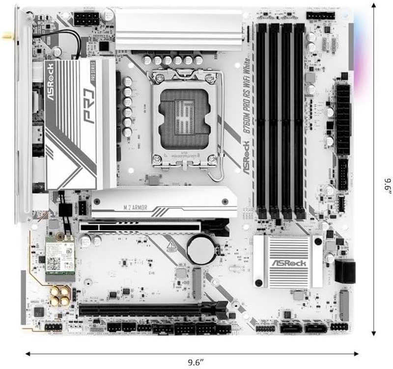 ASRock B760M Pro RS WiFi (White) - Image 4