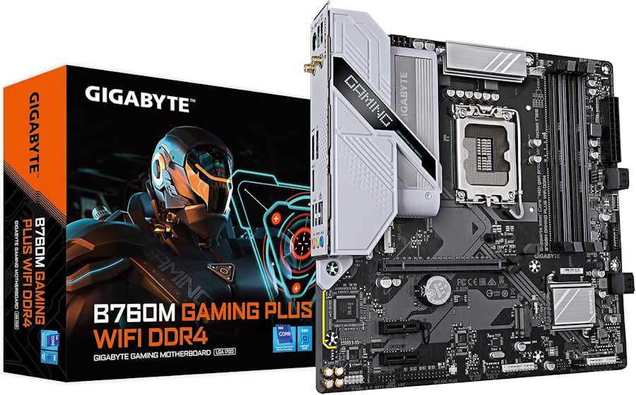 GIGABYTE B760M Gaming Plus WiFi DDR4 LGA 1700