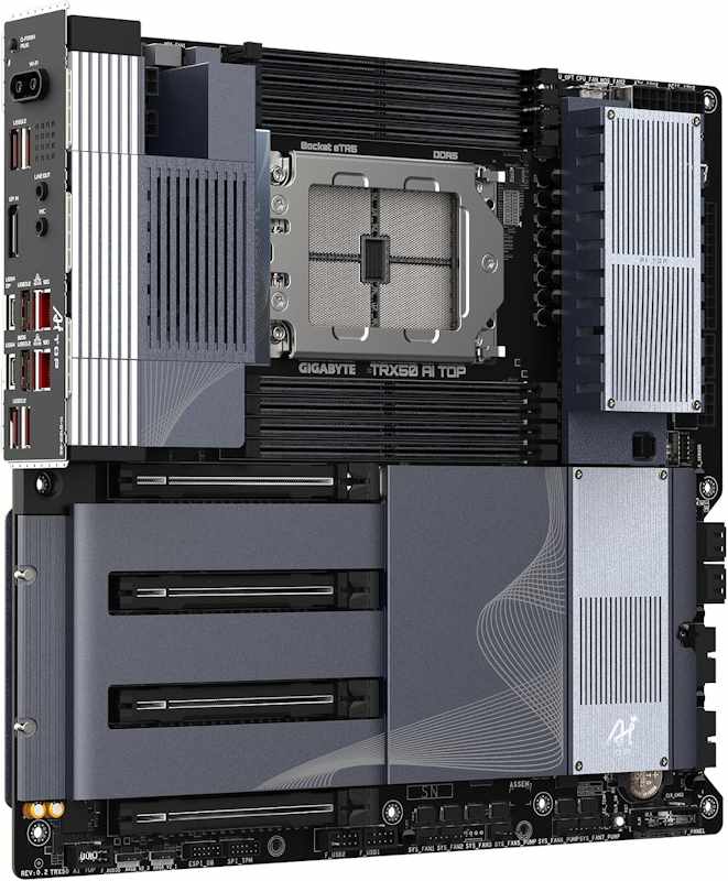 GIGABYTE TRX50 AI TOP-2B Motherboard - Image 2
