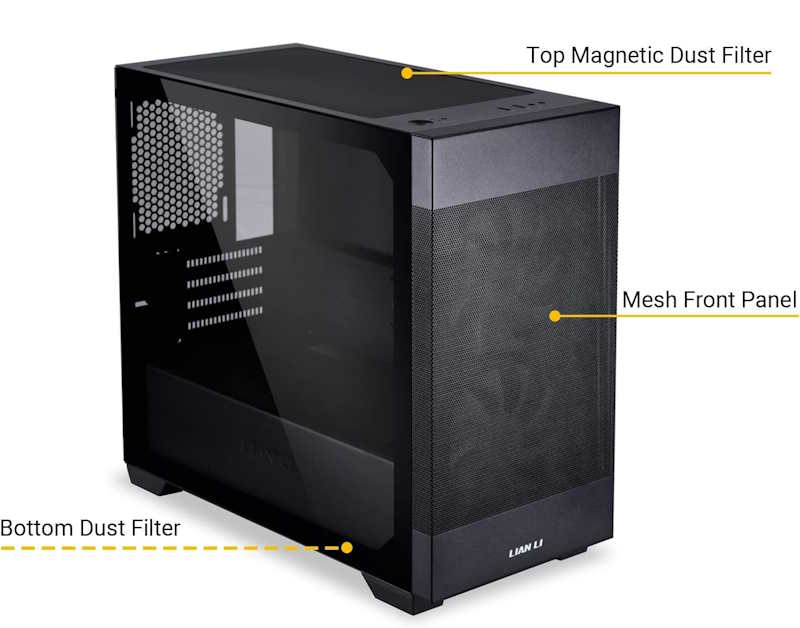 Lian Li Lancool 205M Mesh Micro-ATX RGB - Image 4