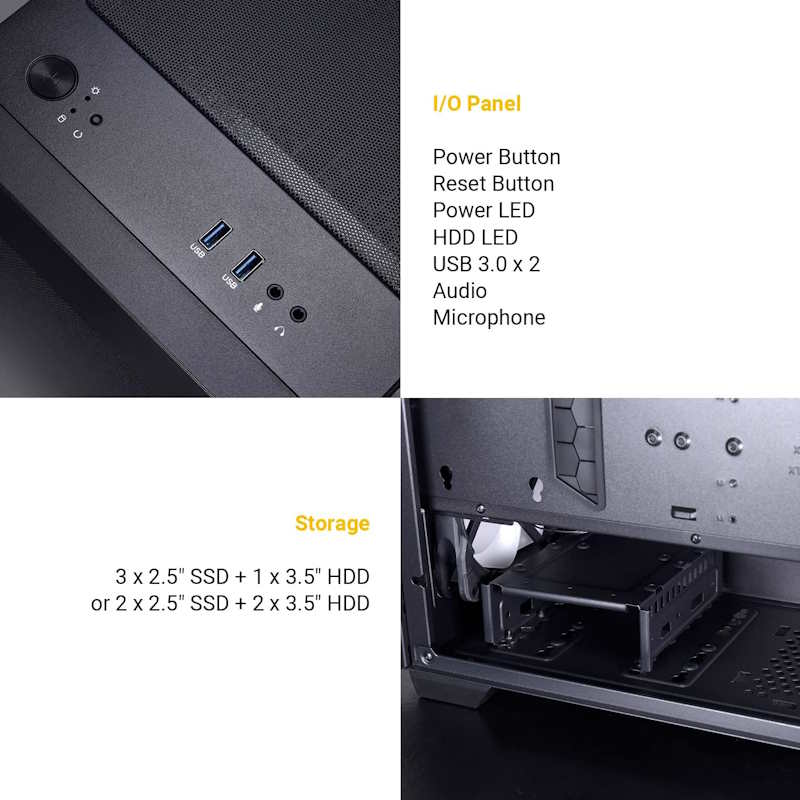 Lian Li Lancool 205M Mesh Micro-ATX RGB - Image 5